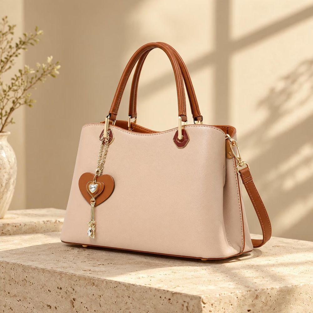 Cowhide Leather Tote Bag handbag by Feel N Flow