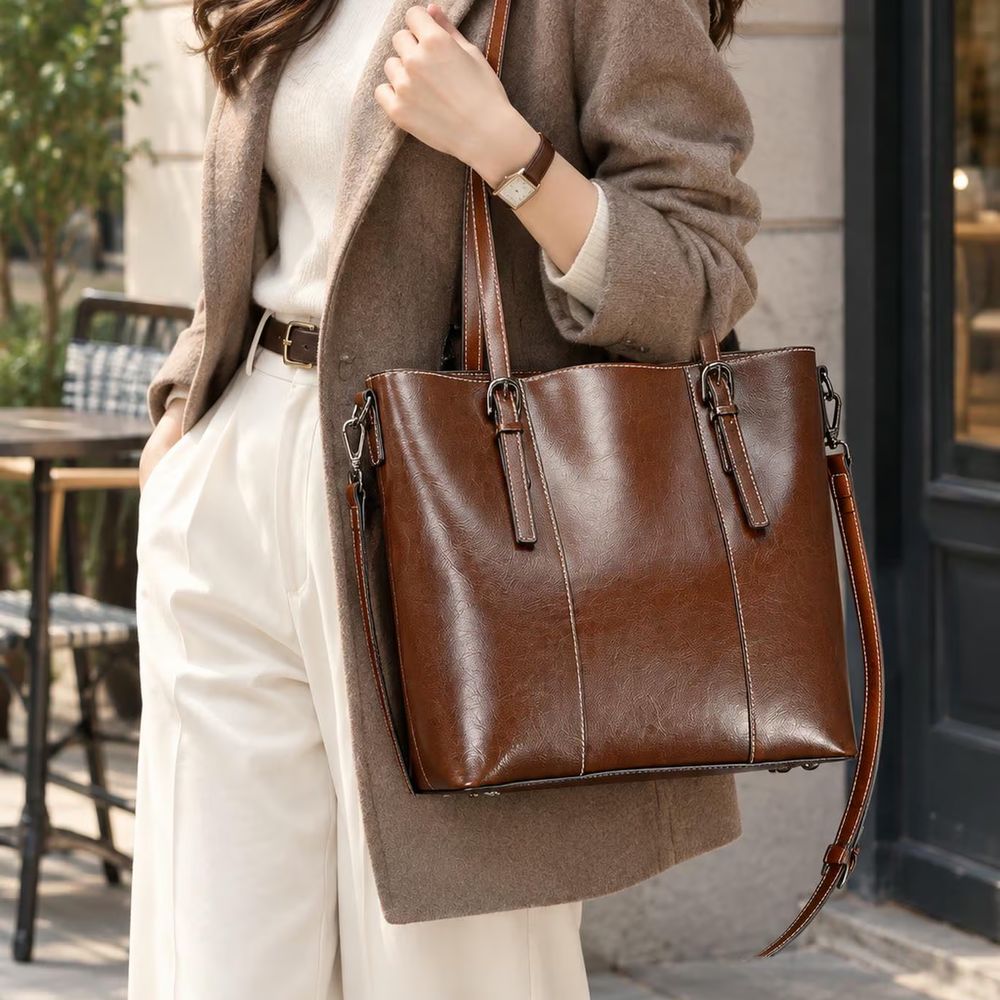 Vintage Cowhide Tote alternate view