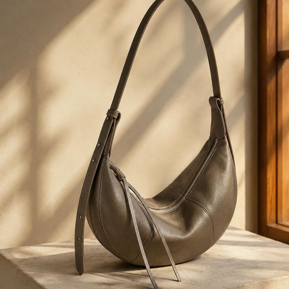 Crescent Shoulder Bag handbag by Feel N Flow